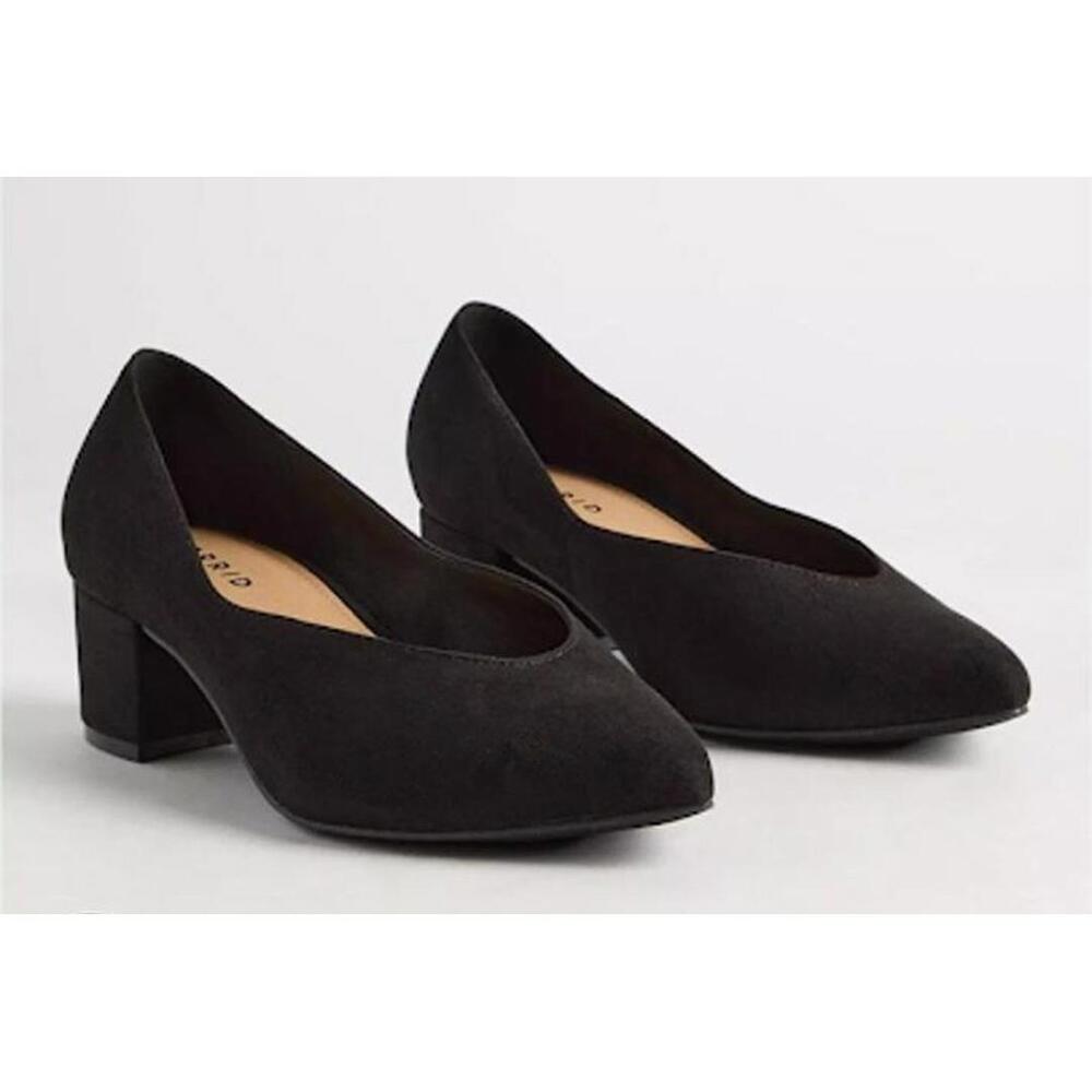 Torrid Plus Size‎ Pointed Toe Block Heel Pumps Size 10 New